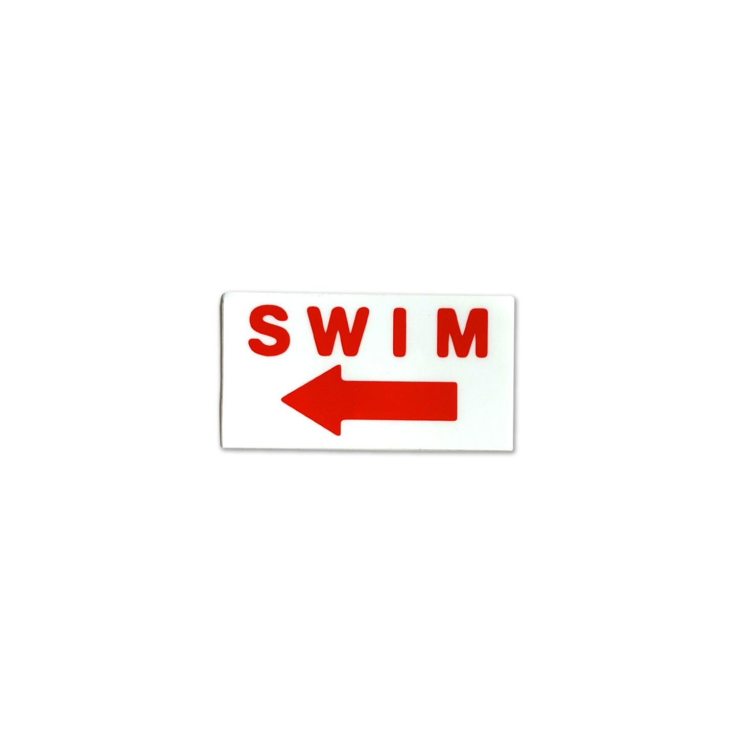 SWIM ARROW STICKER